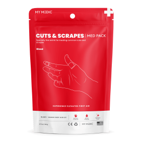 First Aid Cuts and Scrapes Med Pack