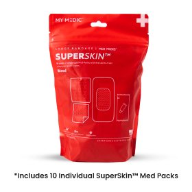 SuperSkin Large Bandage 10 Pack